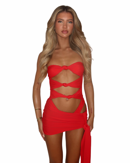 Helena Set Red