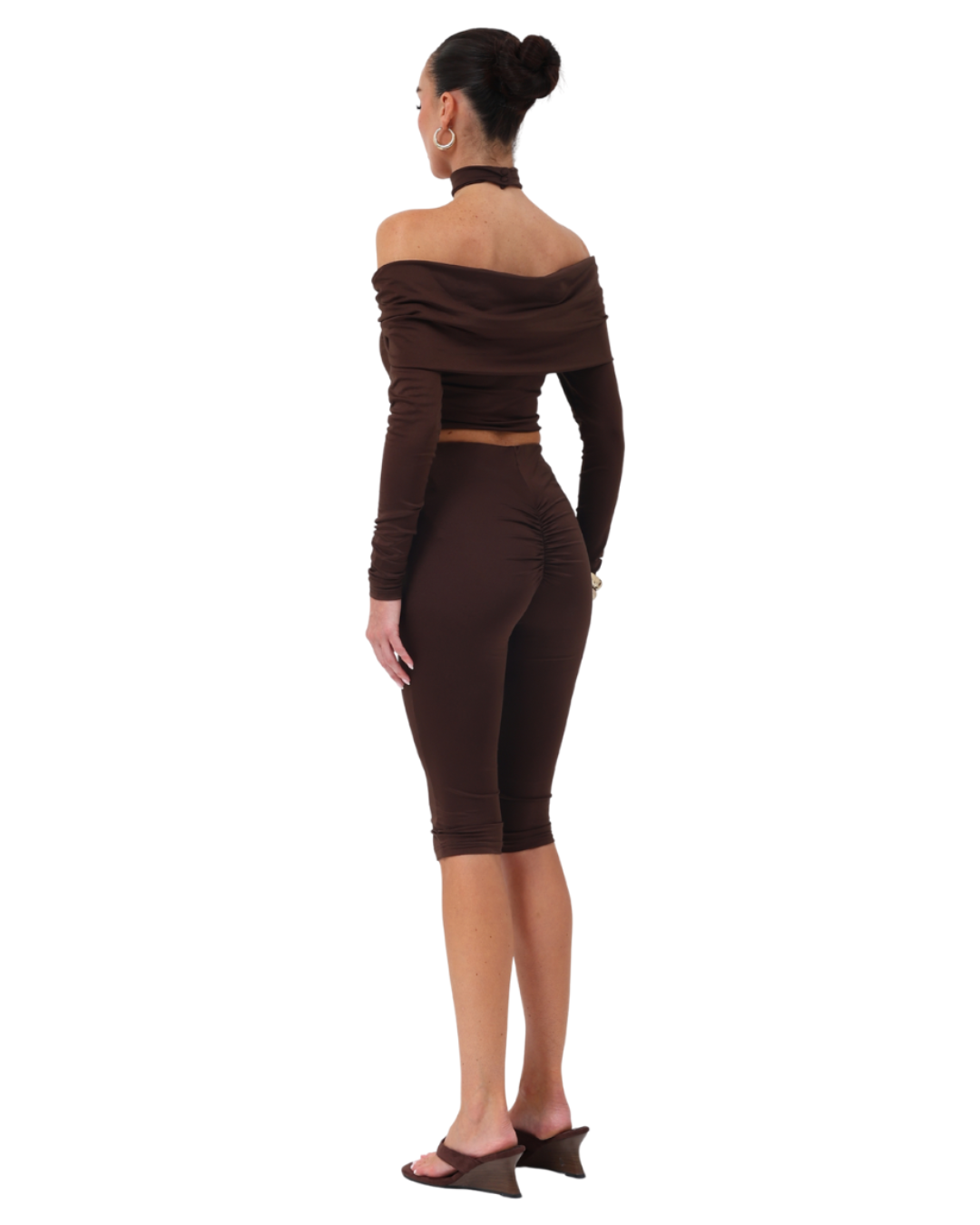 Macy Capris Chocolate PRE ORDER