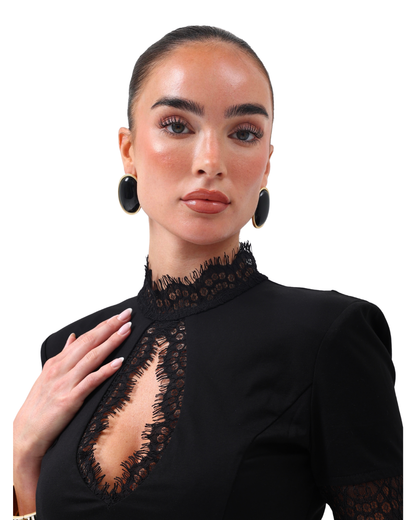 Ella Crop Black PRE ORDER
