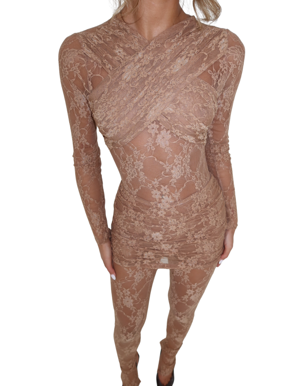 Cora Jumpsuit Brown