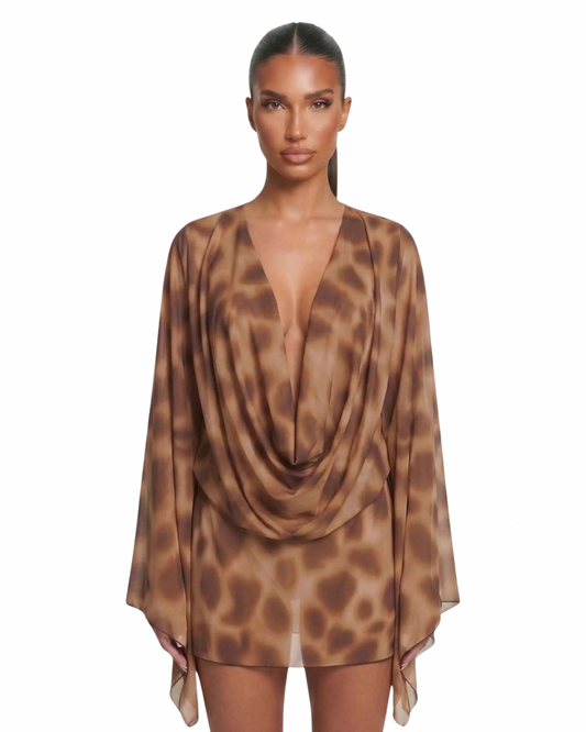 Julia Dress Leopard