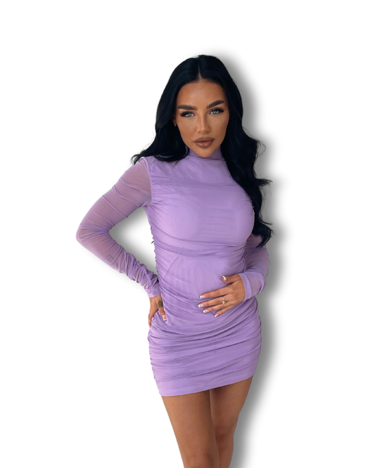 Valentina Dress Purple
